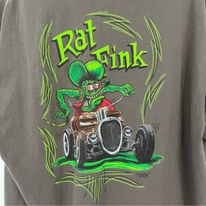 Rat Fink Hot Rod Mens XL T-Shirt